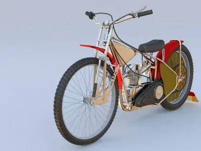 Speedway Bike 3D model
