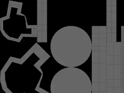 Jinx grenade Low-poly 3D model