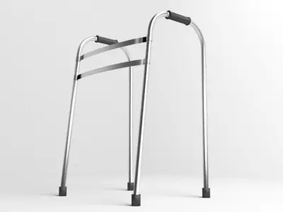 Center-handle Walker 3D model