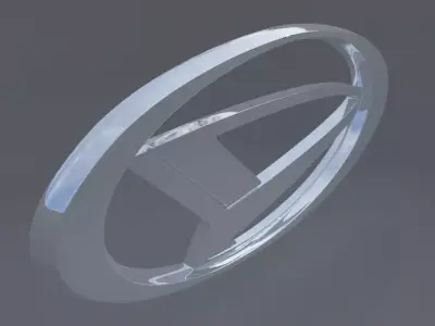 Daihatsu Logo 3D model