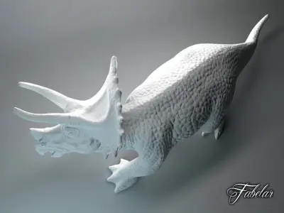 Triceratops FREE printable Free 3D print model
