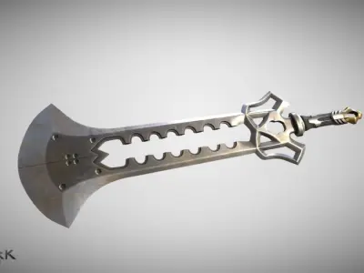 Doomblade Guardian of the Wretched 3D model