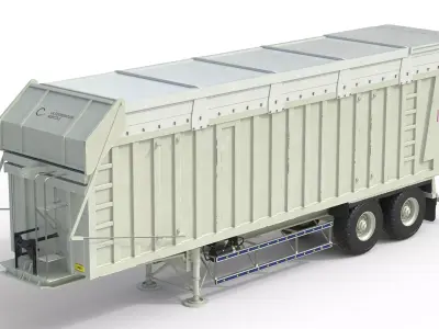 37A LuzealTrailer Low-poly 3D model