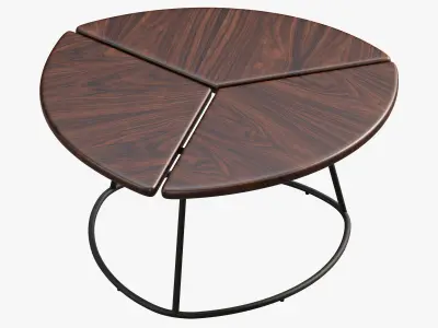 Joybird Monstera Coffee Table 3D model