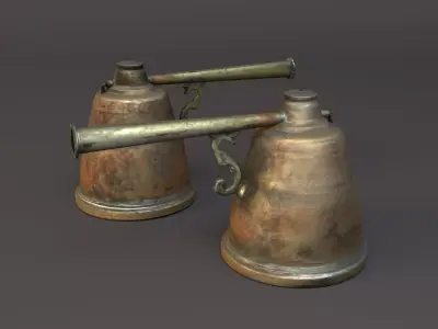 Antique Oil Heater - Photogrammetry 3D model
