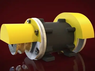 Bench Grinder I Touret a meuler Free 3D model
