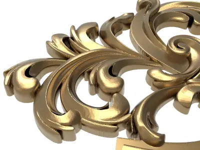  decorative pattern ready for 3D printing 3D model 512