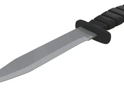 Knife 3D model 17