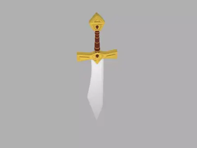 Sword 3D model 8