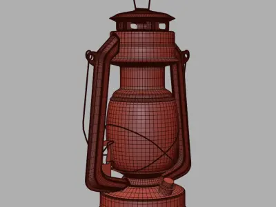 Lantern old - old 3D model