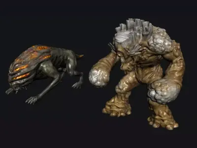 Creature Monster 3D model buy