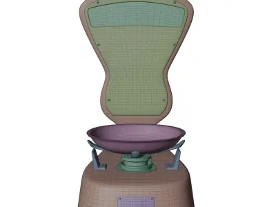 Vintage Scale 3D model