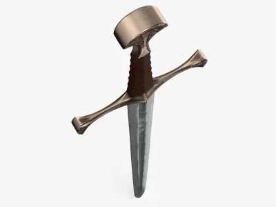 Sword 8K PBR Textures 3D model