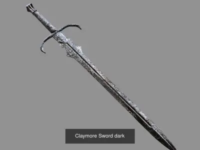 Big Sword collection 1 3D Model Pack