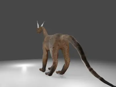 Dragon Dinasour Fantasy Creature 3D model