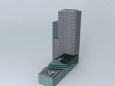 City Business Center Free 3D model
