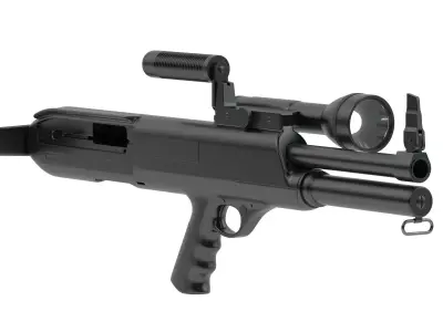 High Standard Model 10 3D model