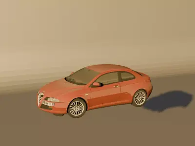 Alfa Romeo GT - Italian Sport Coupe 3D model