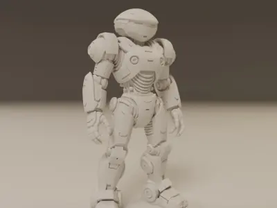 humanoid robot 3D print model purchase