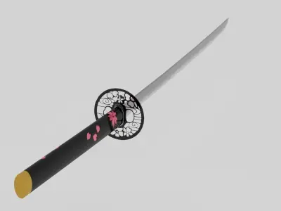 Katana Sword 3D model get
