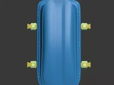 Car roof cargo box 3D print model