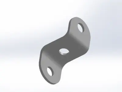  Reverse Angle Bracket   Free 3D model