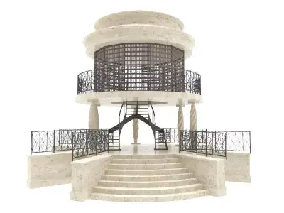 Antic Building  3D model