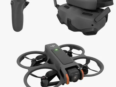 Collection DJI Avata 2 Combo 3 in 1 3D model