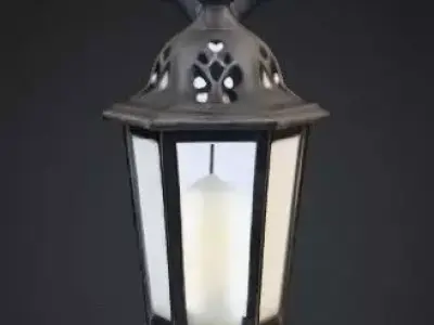 Rustic Lantern 3D model
