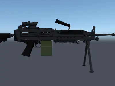 I249 Mod SAW 3D model