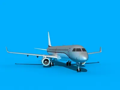 Embraer Emb-190 Corporate 3 3D model