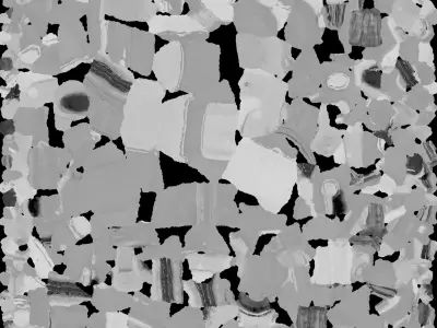 White Pistol 3D model purchase