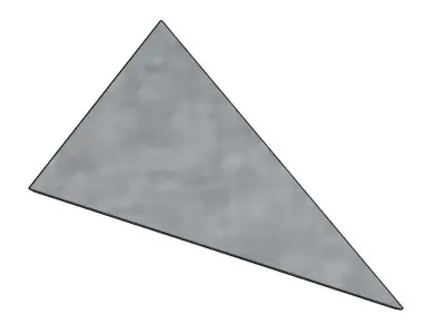 Delta anchor 10 kg 3D model