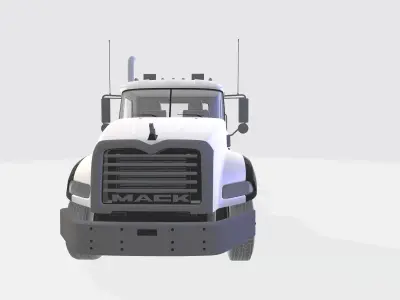 MCG classic truck 3D model