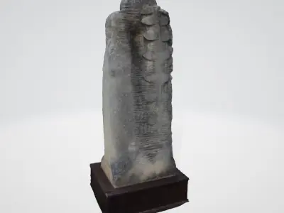 monument10 stone statue 3D model