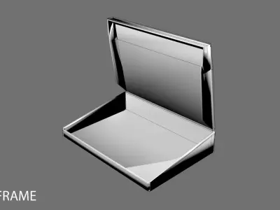 Cardboard Box - Display 3D model
