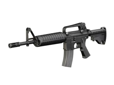 Colt M4 Commando Assault rifle 3D model
