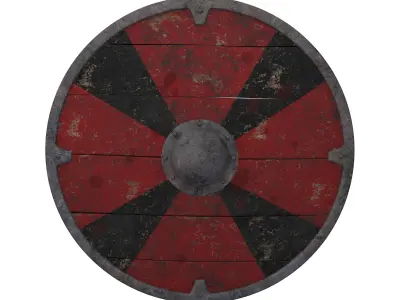 Medieval Shield 3D model purchase