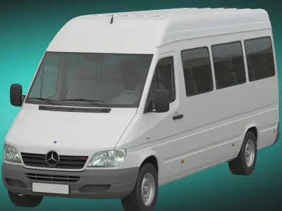 Mercedes Sprinter Classic minibus 3D model