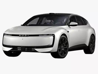 2026 Audi E5 Sportback Pioneer 3D model