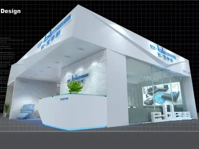 Exhibition - Area -10X12-3DMAX2009-060 3D model
