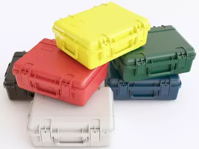 Plastic case 01 3D model