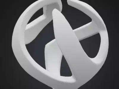 Scifi Object Shape Model 1 3D model