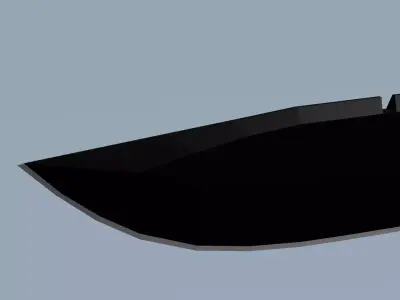 CUCHILLO DE SUPERVIVENCIA LOW POLY Free low-poly 3D model