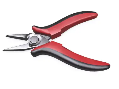 Nose Pliers low-poly PBR Low-poly 3D model