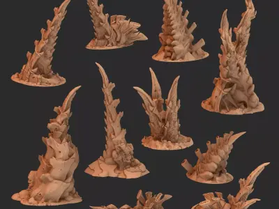 Tyty bug party terrain remix Part 3 Free 3D print model
