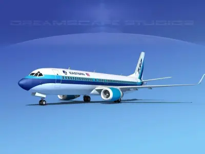 Boeing 737-800ER Eastern Airlines 3D model