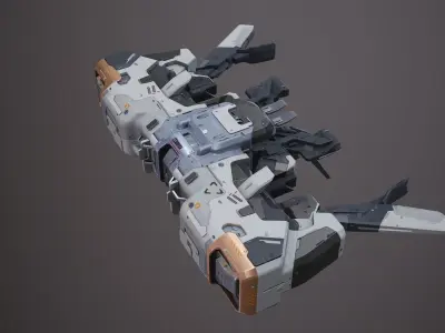 sci-fi model536 3D model 3D model