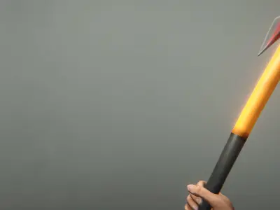 First Person Melee Weapons Pack Low-poly 3D model