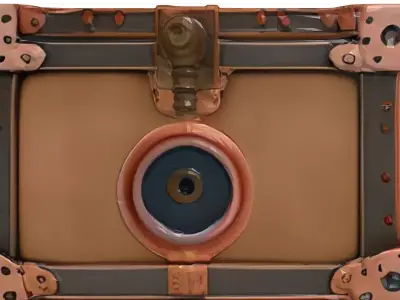 Steampunk Gear Box Mechanism 3D model